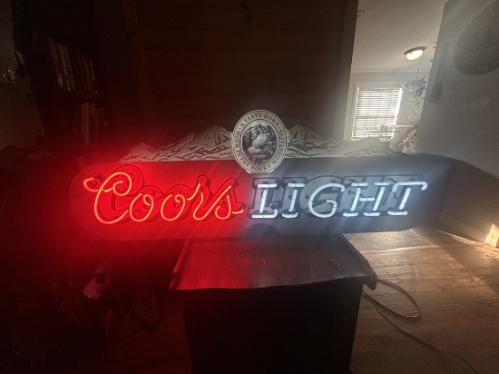 Coors Light Neon Sign