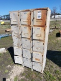 Tan Metal Lockers