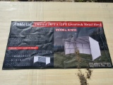 Unused Metal Livestock Shed
