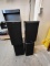 (4) yamaha speakers & polk speakers
