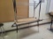 (2)metal / wood tables 5ftLx28inH