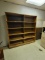 tall wooden bookcase, 82x78