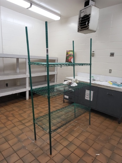 Green Metal Rack