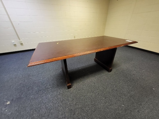 wooden office desk