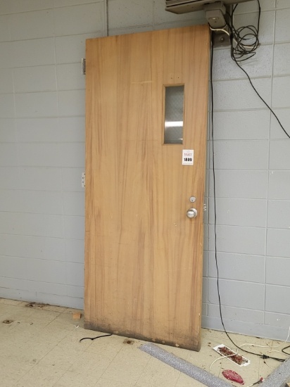 wooden door 7ft tall , 3ft wide