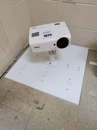 Vivtek projector on stand