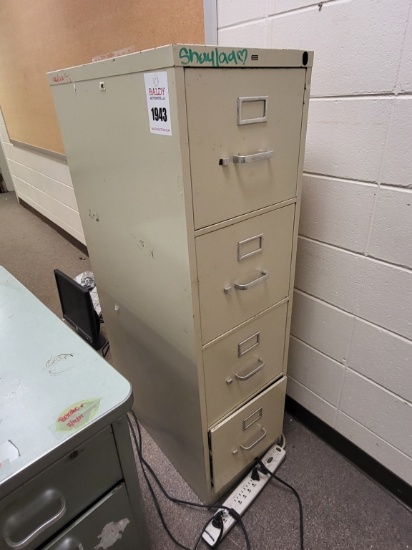 4-drawer filing cabinet