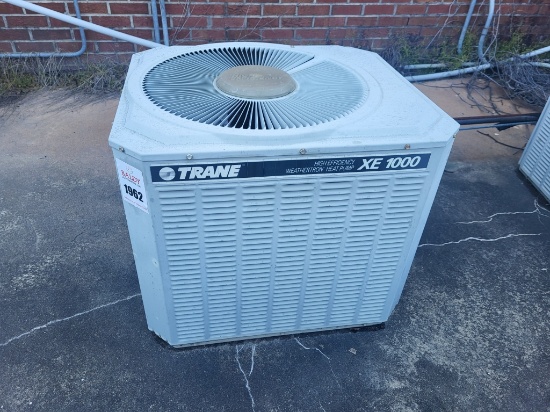 Trane AC unit, XE1000, HE weathertron heat pump