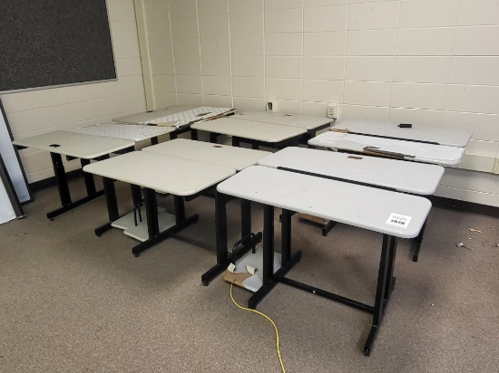 (6) computer desk 3ftx3ftx28in