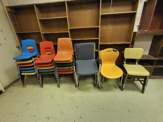 (26) stationary chairs