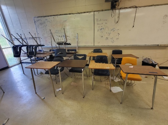 12 student desks