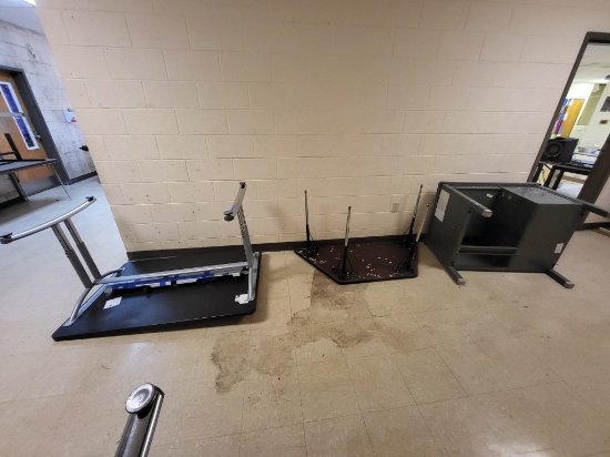 (2) tables & (1) office desk