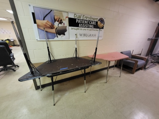 3 tables, 1 office chair