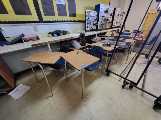 11 student desks