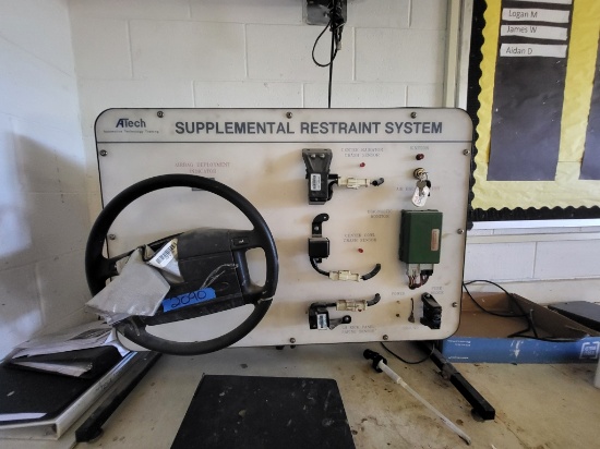 supplemental restraint system simulator