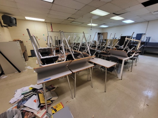 62 student desks