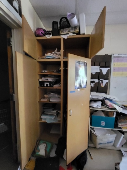 wooden cabinet