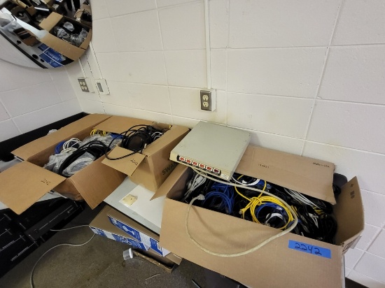 power center, 3 boxes of axillary cords