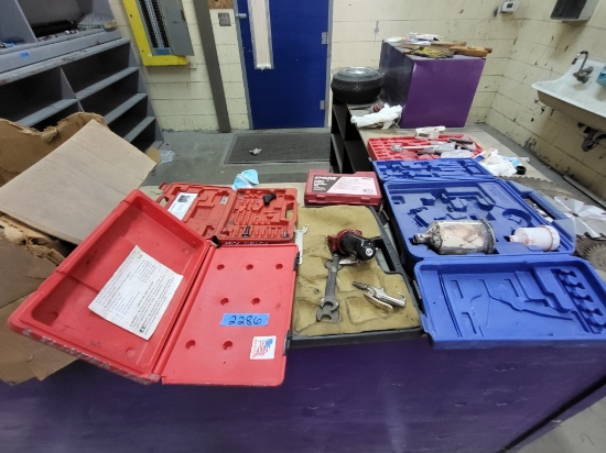 plastic tool cases, saw blades