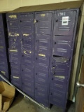 Purple Metal Lockers