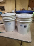 2 tub electrolytes & plastic tote
