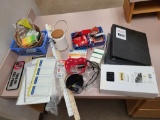 office supply lot - notebooks, tape, markers