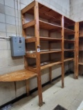 Wooden Shelf 12ft Long X 8ft Tall
