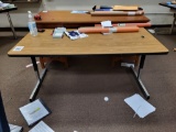 metal leg table 5ftx29in