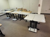 (4) computer desk 3ftx3ftx28in