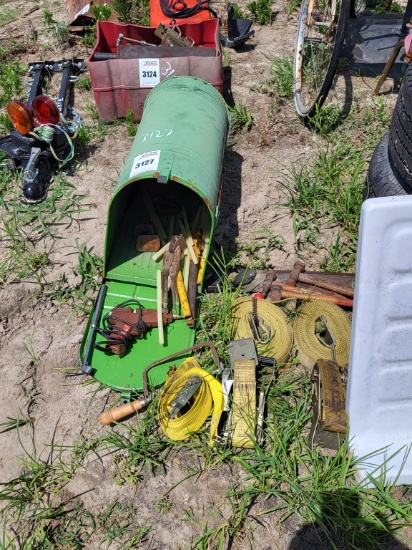 Mailbox W/ Straps And Handtools