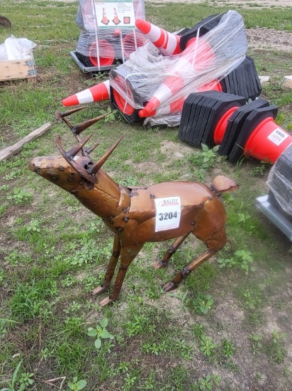 Small Metal Deer