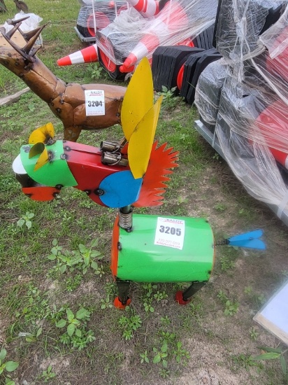 Multi Color Metal Donkey
