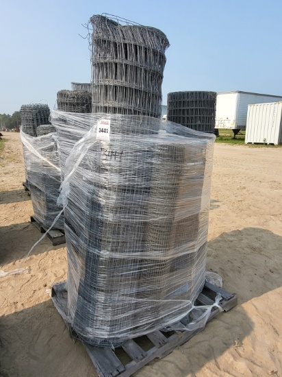(8) Rolls 2x4,1x2,1/2x1 Fencing-full Rolls