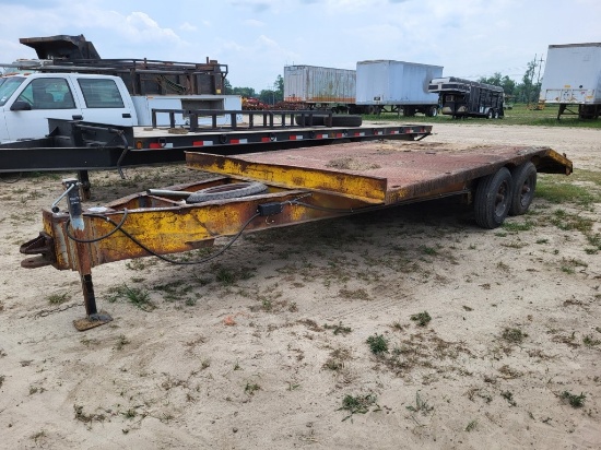 8x6 Dove Tail Drop Pin Tandem Utility Trailer