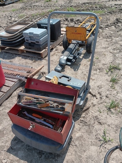 Rolling Cart W/2 Toll Boxes/skillsaw-sander