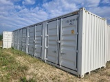 40ft High Cube Multi Door Container