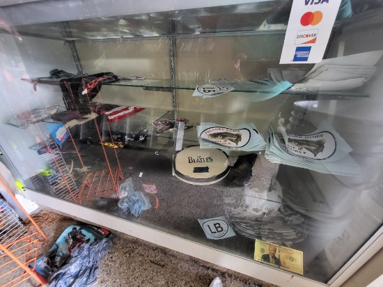 Contents Of Display Cabinet