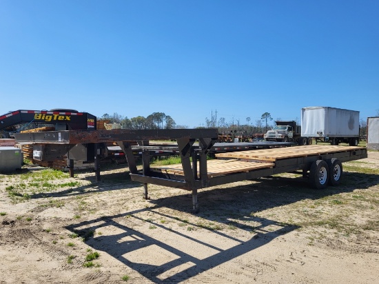 Dual Axle Gooseneck Trailer