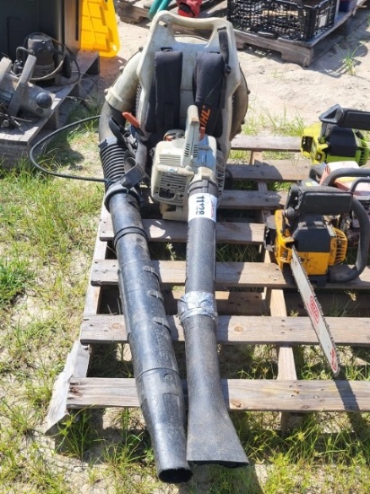 Stihl Backpack Blower, Echo Gas Leaf Blower