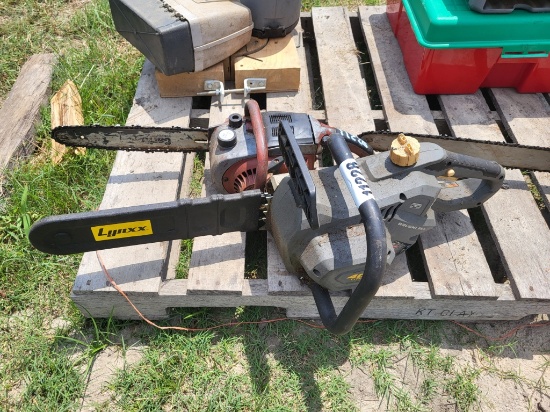 Lynx 40v Chainsaw, Feather Weight 2 In 1 Chainsaw