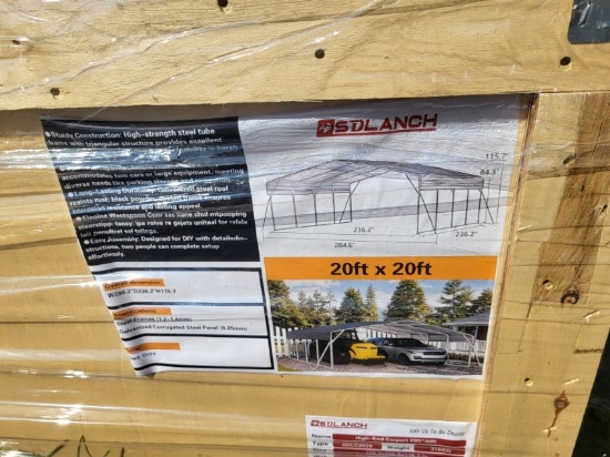 High-end Carport, Unused