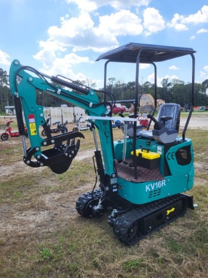 Mini Excavator, Cfg, Unused Kv16r