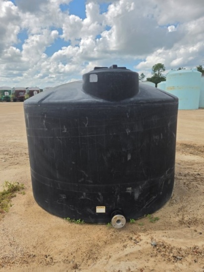 Black Poly Nurse Tank Approx 1100 Gal
