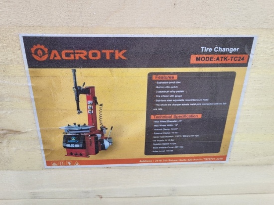 Tire Changer, Agt, Unused