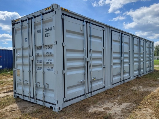 40ft Container With 4 Doors, Unused