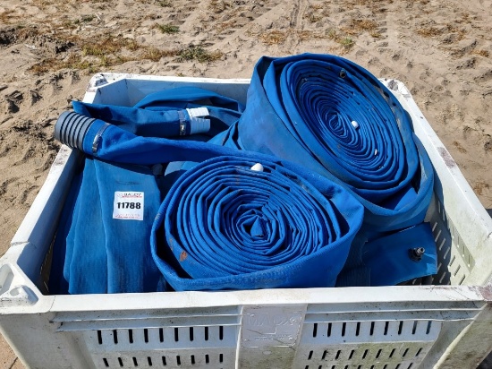 Lot Of Water Discharge Hoses