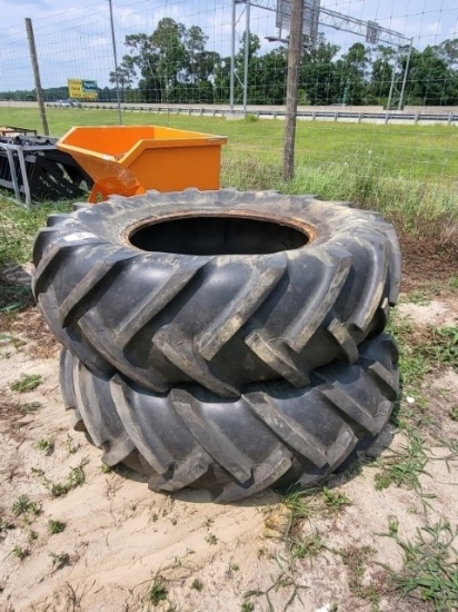 (2) 18 X 30 / 15-30 Dual Tires