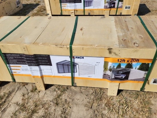 12ft X 20ft High End Carport Sdlc1220