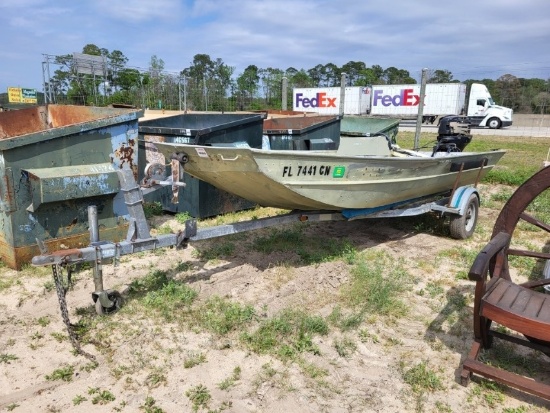 1998 Sullivan 17ft Jon Boat