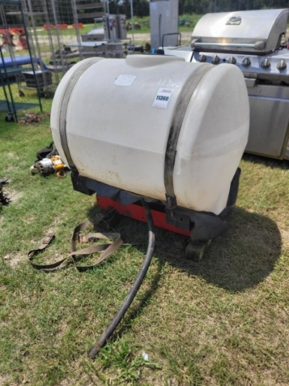 Approx 150 Gal Poly Tank W/ Bracket